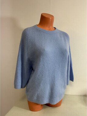 Bianco & Blu Alpaca Wool Sweater Made in Italy Womens Small